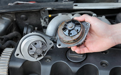 MINI Water Pump Pulley Check