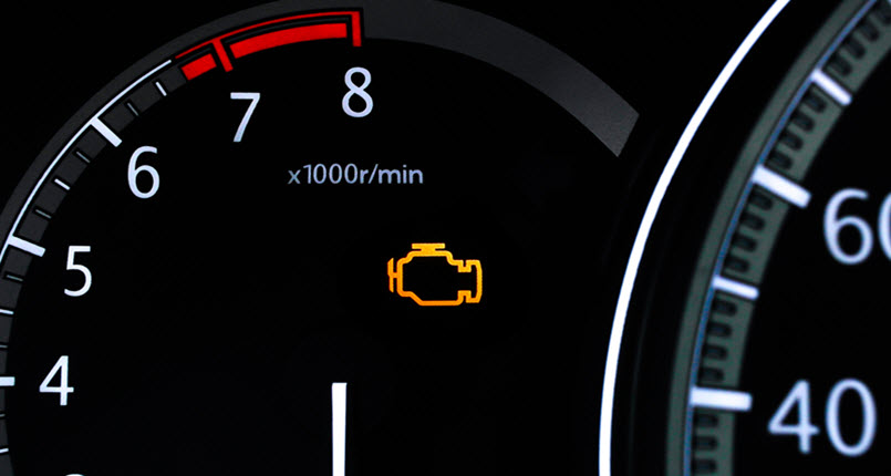BMW Illuminated Check Engine Light